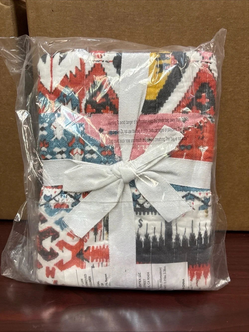 Rod's True Western Sierra Canyon Standard Sham 20” X 26” Southwest Patchwork